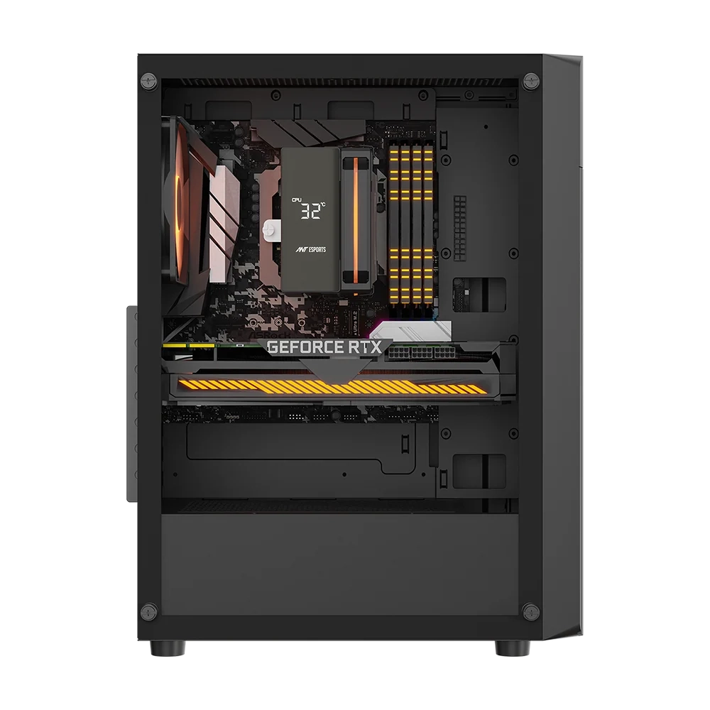 Ant Value Mid Tower Cabinet (ATX, M-ATX, M-ITX) VM24 view 3